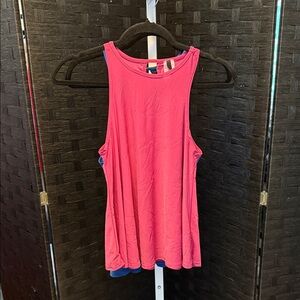 *SALE* SololaFe Pink Sleeveless Women's Tank Top Small
